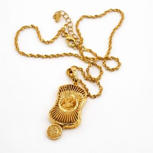 Gold-Tone Pendant Necklace